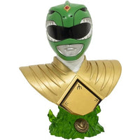 Diamond Select - Legends in 3D - Mighty Morphin' Power Rangers Green Ranger 1:2 Scale Bust