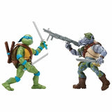 Teenage Mutant Ninja Turtles - Playmates - TMNT Classic Leonardo vs. Rocksteady