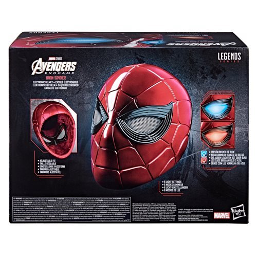 iron man endgame helmet toy Marvel Legends - Avengers Endgame - Iron Spider Spider-Man Helmet