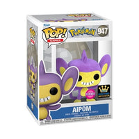 Funko Pop! - Pokemon - Aipom Flocked Specialty Series #947