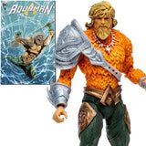 DC - DC Direct - Aquaman Page Punchers 7 Inch Figure With Aquaman Comic Book
