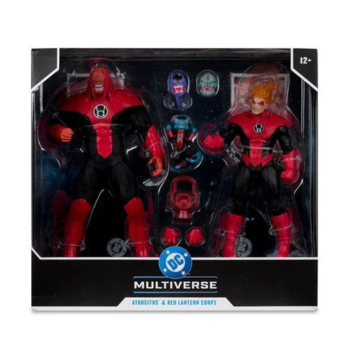 DC - DC Multiverse - Atrocitus Megafig and Red Lantern Corps Green Lantern 2 Pack