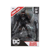 DC - DC Direct - Black Manta Page Punchers 7 Inch Figure With Aquaman Comic Book