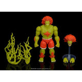 Ultra Street Fighter 2 - Jada Toys - Blanka Glow In The Dark Deluxe Action Figure EE Exclusive