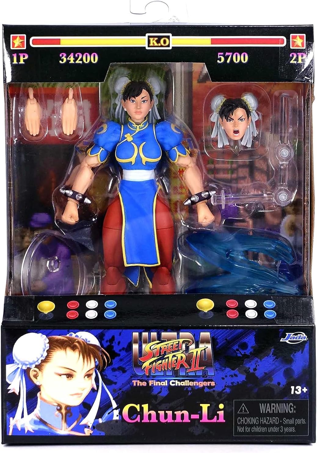 Street Fighter 2 - Jada Toys - Chun Li Action Figure | TRG Toys ...
