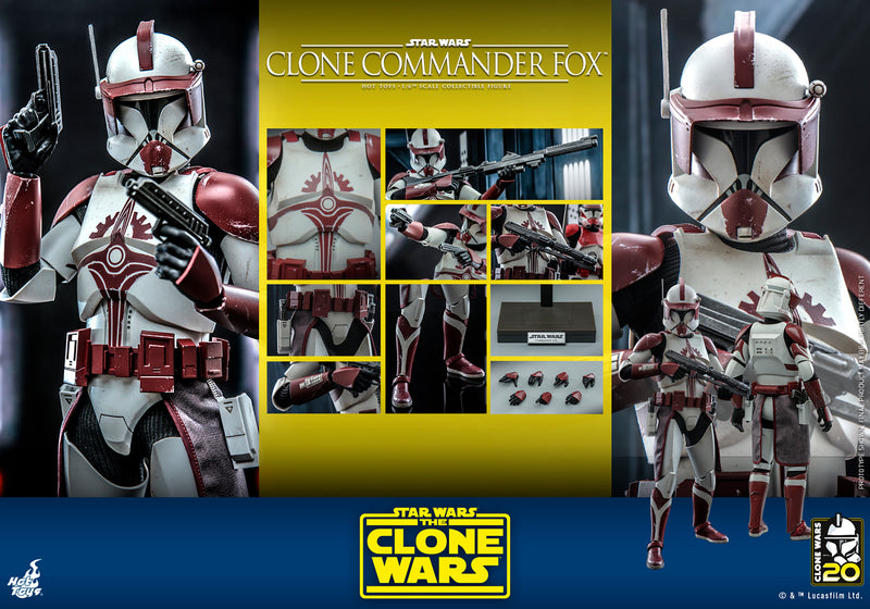 Sideshow & Hot Toys - Star Wars - Clone Commander Fox | TRG Toys