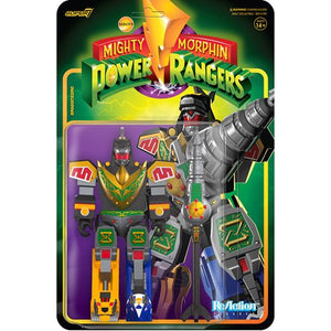 Super7 - ReAction Figures - Might Morphin Power Rangers Dragonzord 3.75" Scale Figure