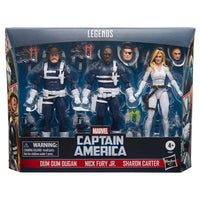 Marvel Legends - Captain America - Dum Dum Dugan, Sharon Carter, and Nick Fury Jr. 3 Pack