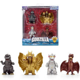 Godzilla - Jada Toys - Godzilla (Wave 1) MetalFigs 2.5 Inch Die-Cast Mini-Figure 4 Pack