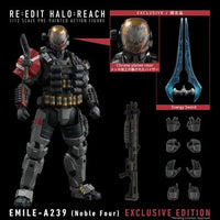 Halo Reach - 1000toys - RE:EDIT EMILE-A239 Noble Four 1:12 Scale Action Figure - PX Exclusive