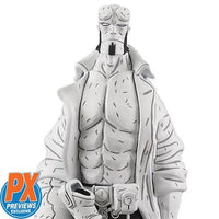 Dark Horse - Hellboy - Hellboy 30th Anniversary 12 1/2 Inch Black & White Variant Figure PX Exclusive