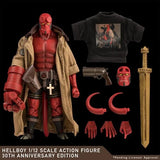1000 Toys - Hellboy - Hellboy 30th Anniversary 1:12 Scale Action Figure