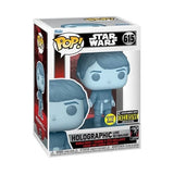 Funko Pop! - Star Wars - Return of the Jedi 40th Hologram Luke Skywalker GITD EE Exclusive #615
