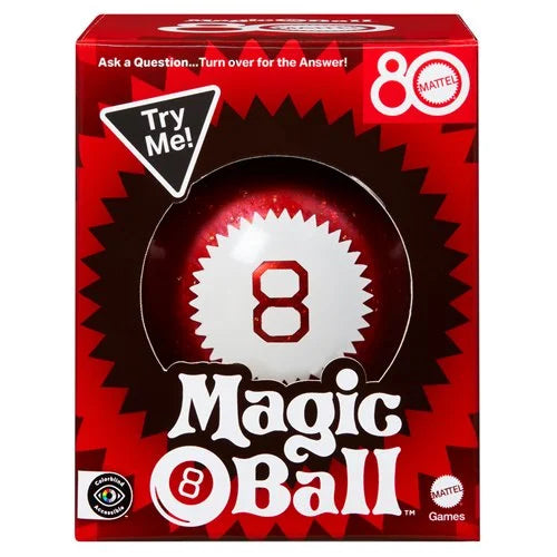 Mattel Toys - Magic 8 Ball 80th Anniversary Edition (Ruby Red)