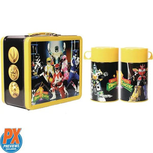 Power Rangers - Surreal Entertainment - Tin Titans Lunch Box with Thermos - PX Exclusive