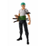 Bandai - SH Figuarts Action Figure - One Piece Roronoa Zoro Romance Dawn