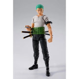 Bandai - SH Figuarts Action Figure - One Piece Roronoa Zoro Romance Dawn