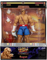 Street Fighter 2 - Jada Toys - Sagat Deluxe Action Figure