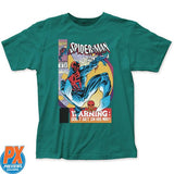 Marvel - Clothing - Spider-Man 2099 Don't Get In His Way Teal T-Shirt - Previews Exclusive