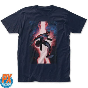 Marvel - Clothing - Spider-Man 2099 Tunnel Navy Blue T-Shirt - Previews Exclusive
