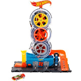 Hot Wheels - City Super Twist Tire Shop Playset