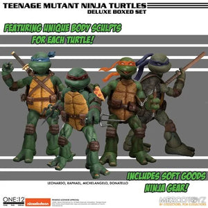 Mezco - One:12 Collective Action Figures - Teenage Mutant Ninja Turtles Boxed Set