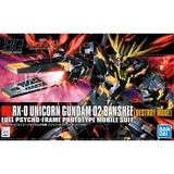 Bandai - Mobile Suit Gundam - Unicorn Gundam 02 Banshee Destroy Mode High Grade 1:144 Scale Model Kit