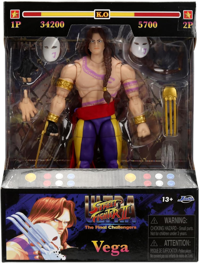 Street Fighter 2 - Jada Toys - Vega Action Figure