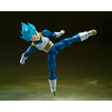 Bandai - SH Figuarts Action Figure - Dragon Ball Super Saiyan God Super Saiyan Vegeta Unwavering Saiyan Pride