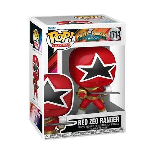 Funko Pop! - Power Rangers Zeo - Red Zeo Ranger #1714