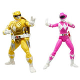 Power Rangers & Teenage Mutant Nina Turtles - Lightning Collection -April O'Neil Pink & Michelangelo Yellow 2 Pack
