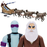 G.I. Joe - Super7 - Arctic Rescue Vehicle With Snake Eyes & Blind Woodsman ReAction Figures