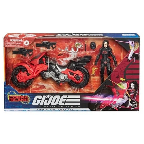 G.I. Joe - Classified Series - Special Missions: Cobra Island Baroness with C.O.I.L. & Vehicle #13