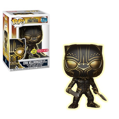 Funko Pop! - Black Panther - Erik Killmonger GITD Target Exclusive #279