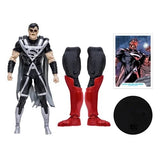 DC - DC Multiverse - Blackest Night Black Lantern Superman (Atrocitus BAF)