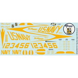 Models - Atlantis - Grumman F11F-1 Tiger Blue Angels 1:54 Scale Plastic Model Kit