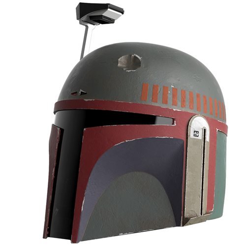 boba fett football helmet Star Wars - Black Series - Boba Fett Re-Armored Electronic Helmet Repl