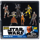 Star Wars - Monogram - The Clone Wars: Bounty Hunters Enamel Pin 6 Pack - EE Exclusive