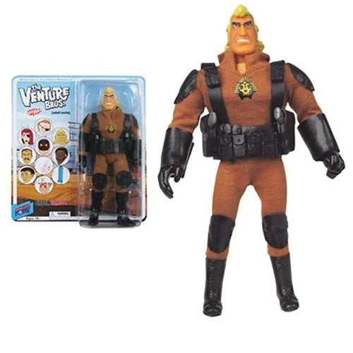 Bif Bang Pow The Venture Bros Brock Samson Sphinx MEGO Action Figure