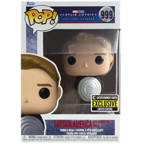 Funko Pop! - The First Avenger - Captain America With Prototype Shield #999 EE Exclusive