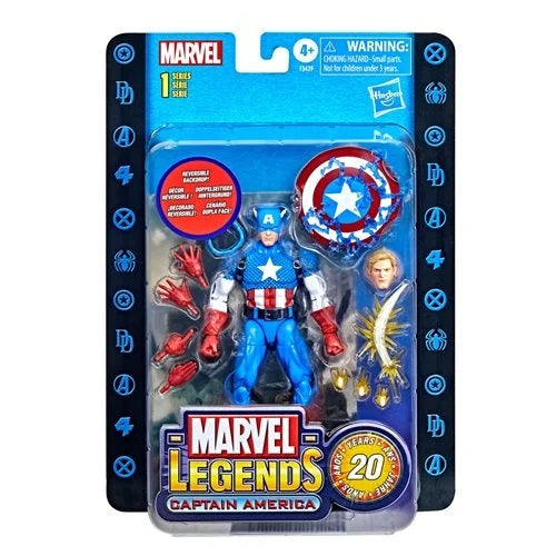 Marvel Legends -  Retro Series  - Captain America 20th Anniversary