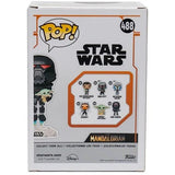 Funko Pop! - Star Wars - The Mandalorian Dark Trooper with Grogu GITD Pop! EE Exclusive