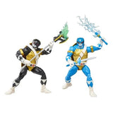 Power Rangers & Teenage Mutant Nina Turtles - Lightning Collection -Donatello Black and Leonardo Blue 2 Pack