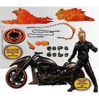 Mezco - One:12 Collective Action Figures - Ghost Rider and Hell Cycle One:12 Collective Action Figure Set