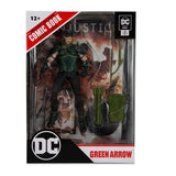 DC - DC Direct - Green Arrow Injustice 2 Page Punchers 7 Inch Figure With Comic Book