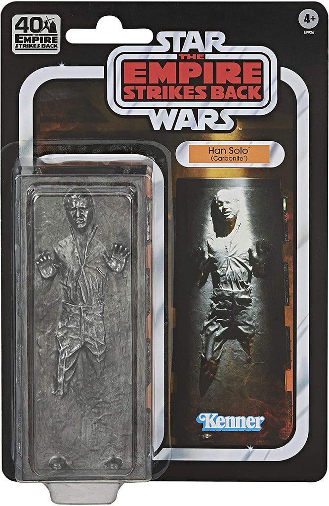 Star Wars - Empire Strikes Back 40th Anniversary Black Series Figure - Han Solo In Carbonite