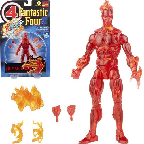 Marvel Legends - Fantastic Four - Human Torch Retro