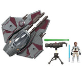 Star Wars - Mission Fleet Stellar Class - Obi-Wan Kenobi Jedi Starfighter