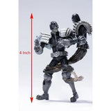 HIYA Toys - Judge Dredd - Judge Dredd vs. Death Black and White 1:18 Figure 2-Pack - SDCC 2022 PX Exclusive