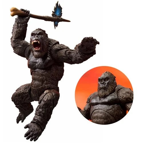 Godzilla Vs. Kong 2021 King Kong S.H.Monsterarts Action Figure